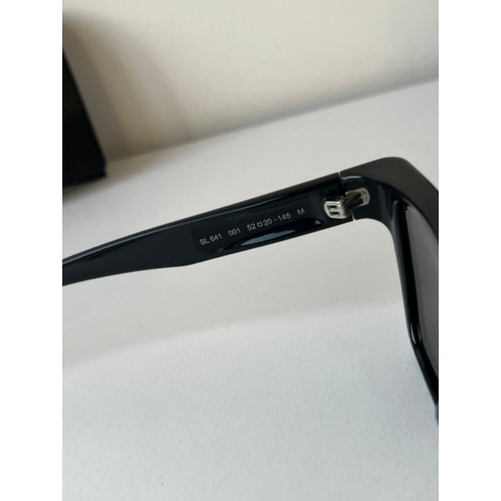 NEW Saint Laurent SL641 Cat Eye Sunglasses in Black - Picture 8 of 8